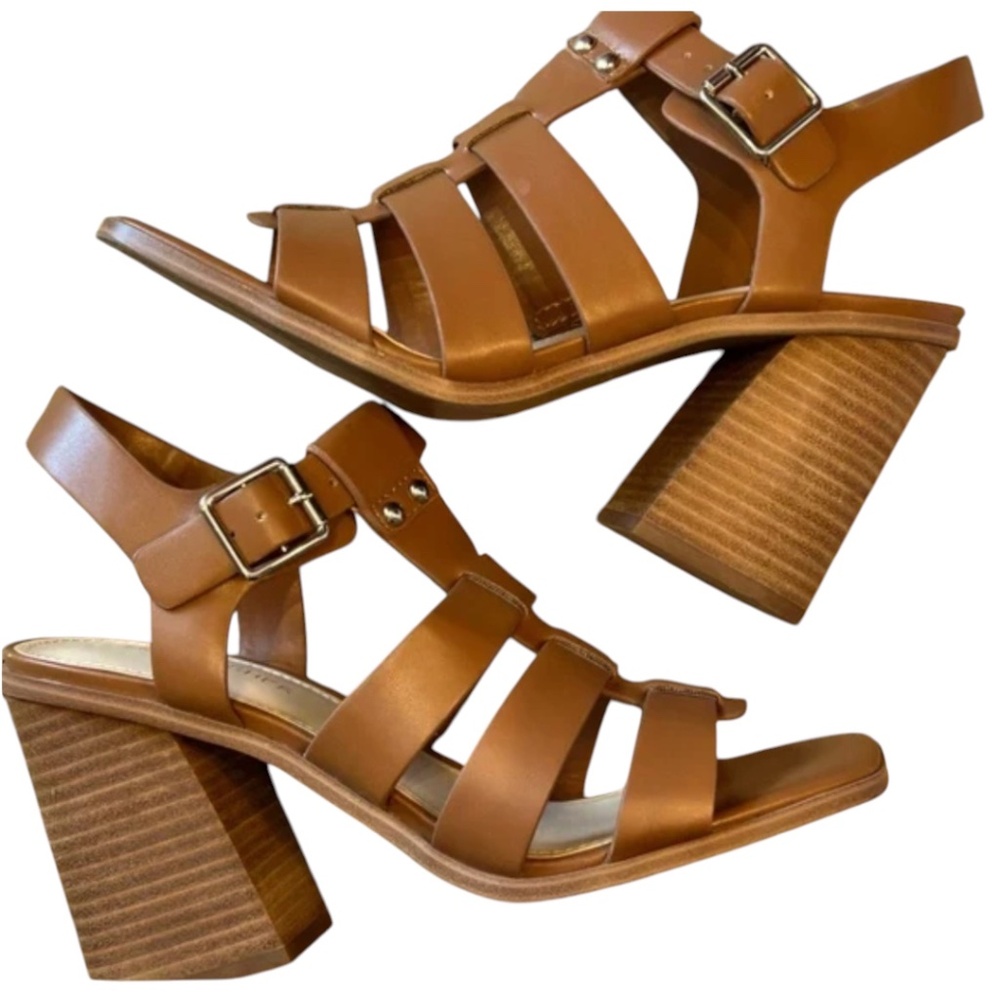 Marc Fisher Foryst Sandal, Tan/Brown, 10M